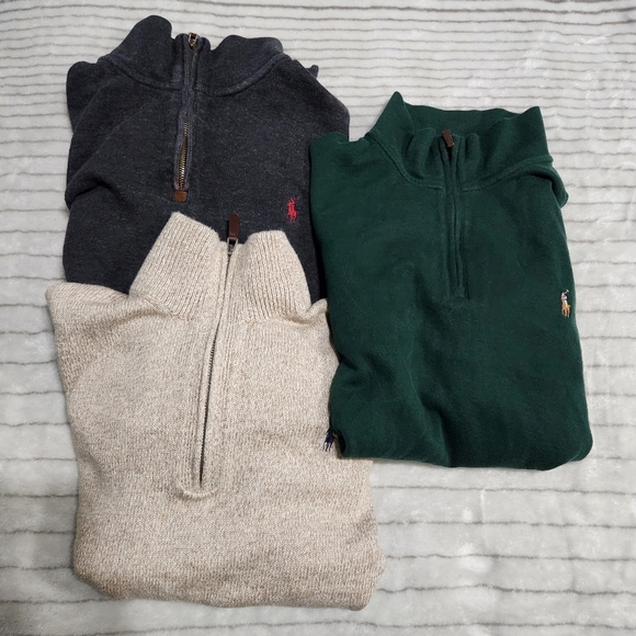 Polo Ralph Lauren Other - Polo ralph lauren pullover 1/4 zip sweater